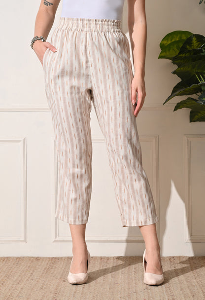 Mocha Ikat Trousers
