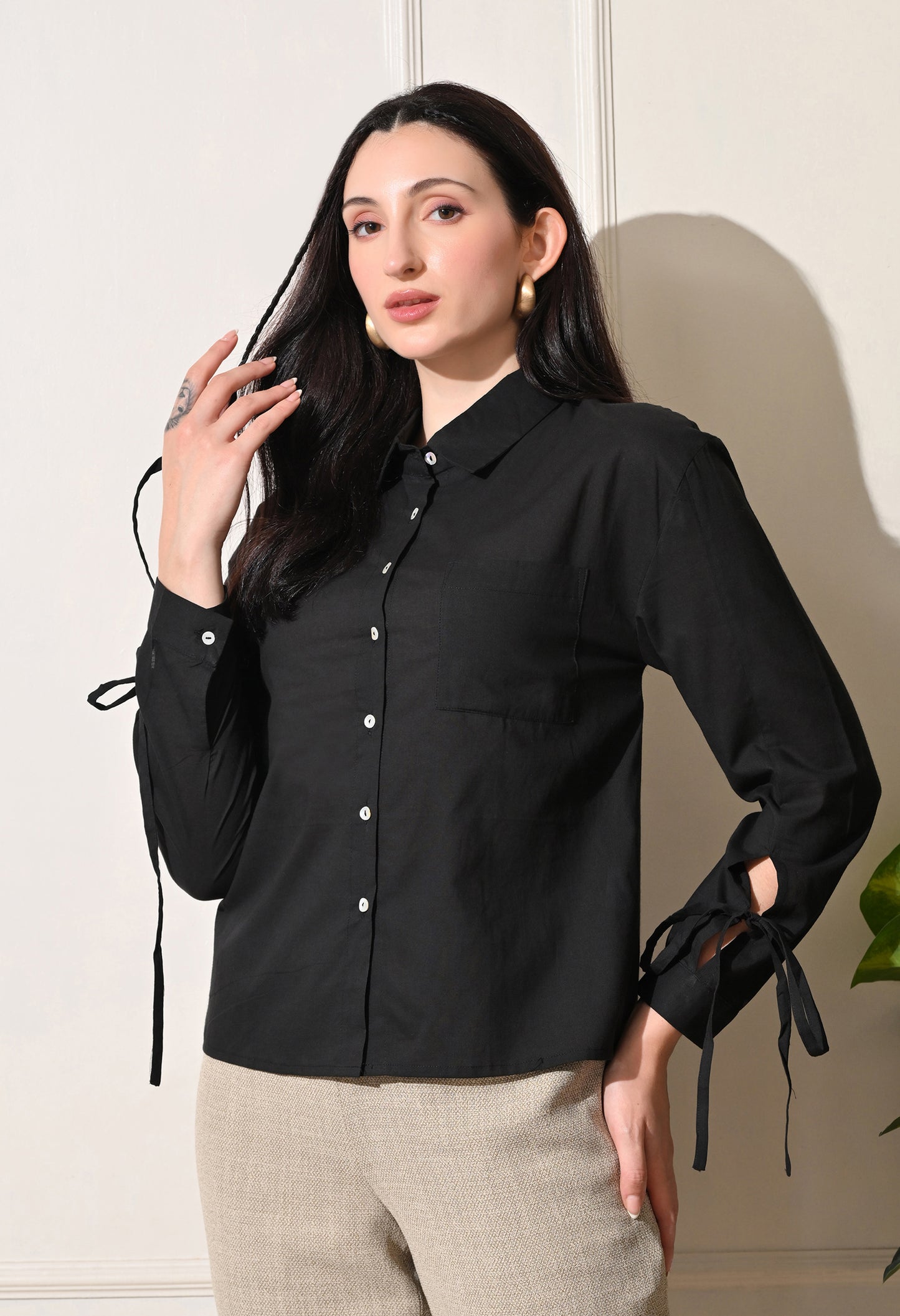 Jade Black Shirt