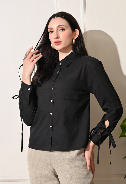 Jade Black Shirt