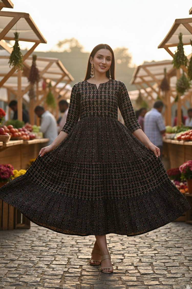 Heritage Flare Dress