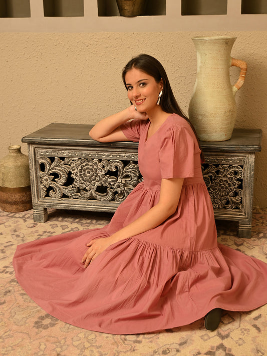 Lilac Breezy Dress