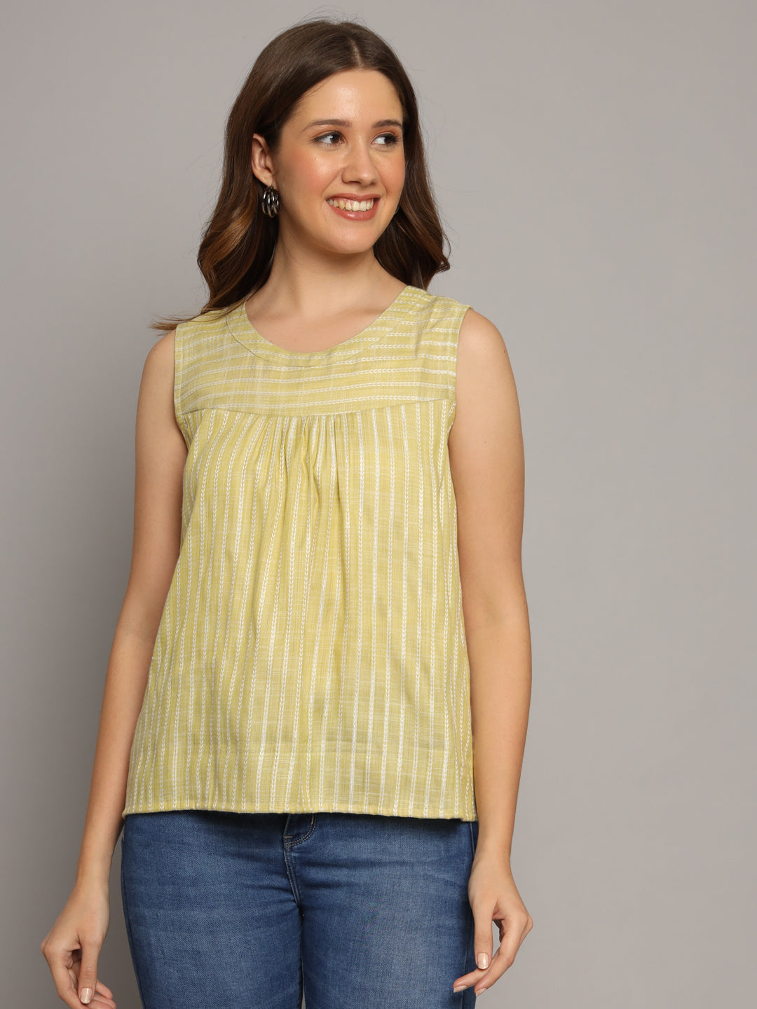 Handloom Love Top