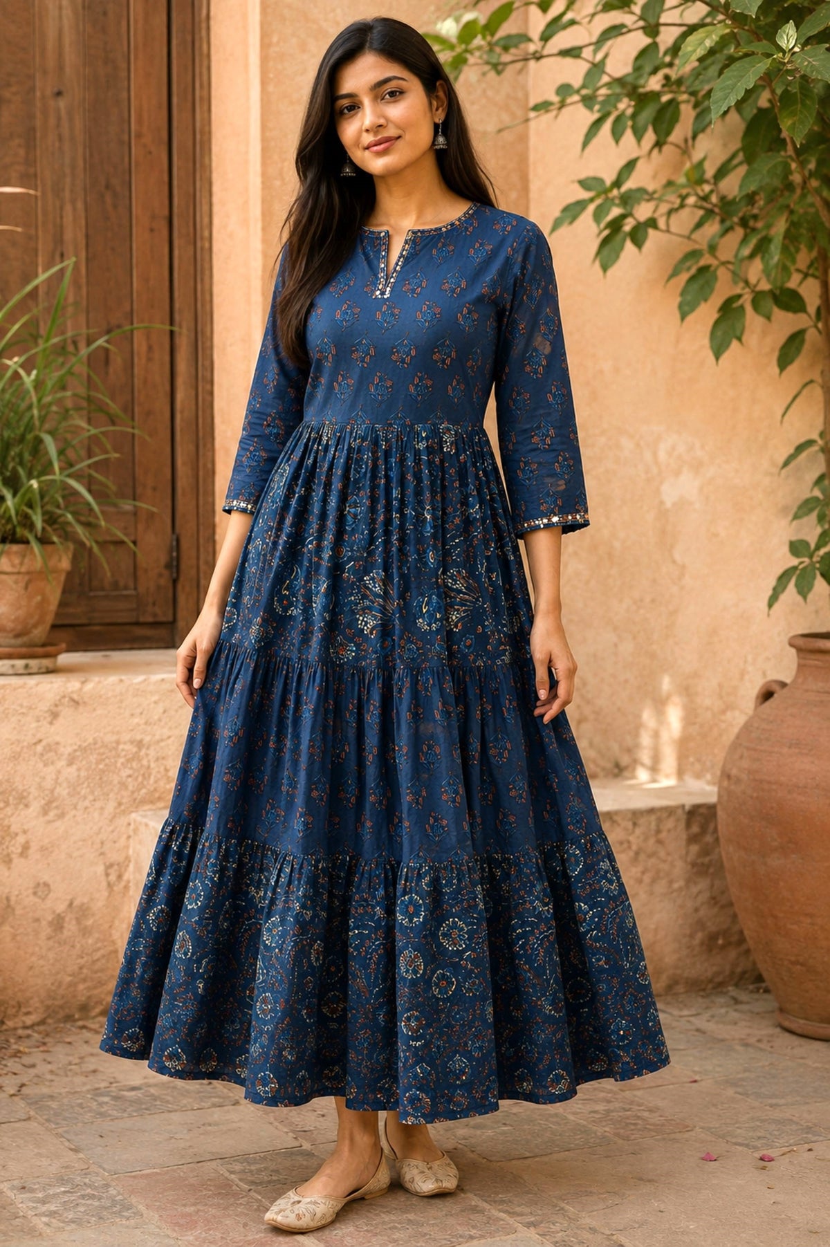 Artisanal Flare Dress