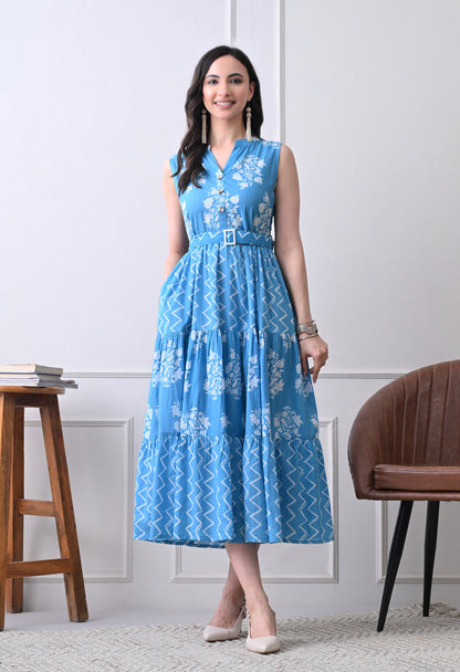 Aqua Wave Dress
