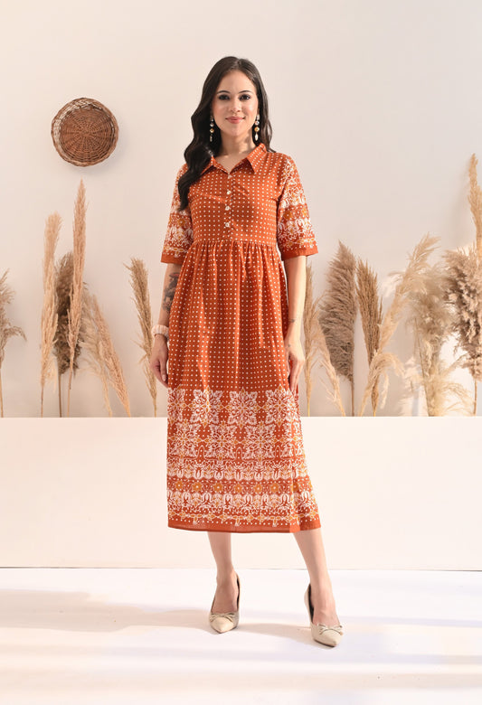 Kahwa Shirt Dress