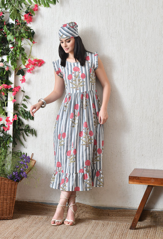 Gulnaar Motif Dress