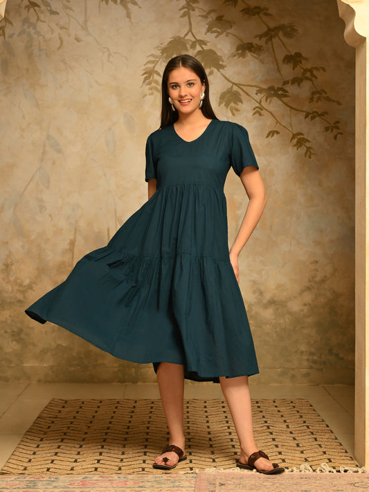 Deep Blue Dress