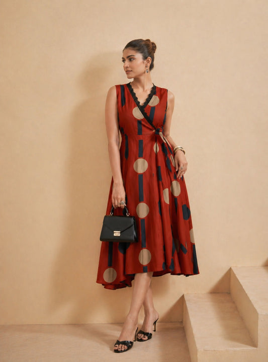 Truffle Wrap Dress