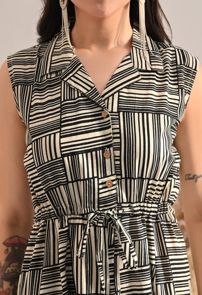 Mono Fit Dress
