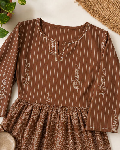 Choco Indulgence Dress