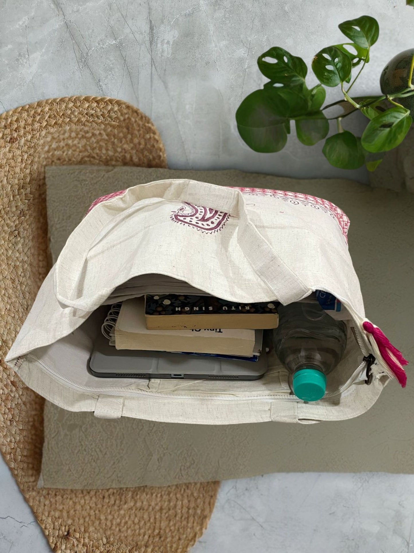 Canvas Handbloack Handbag