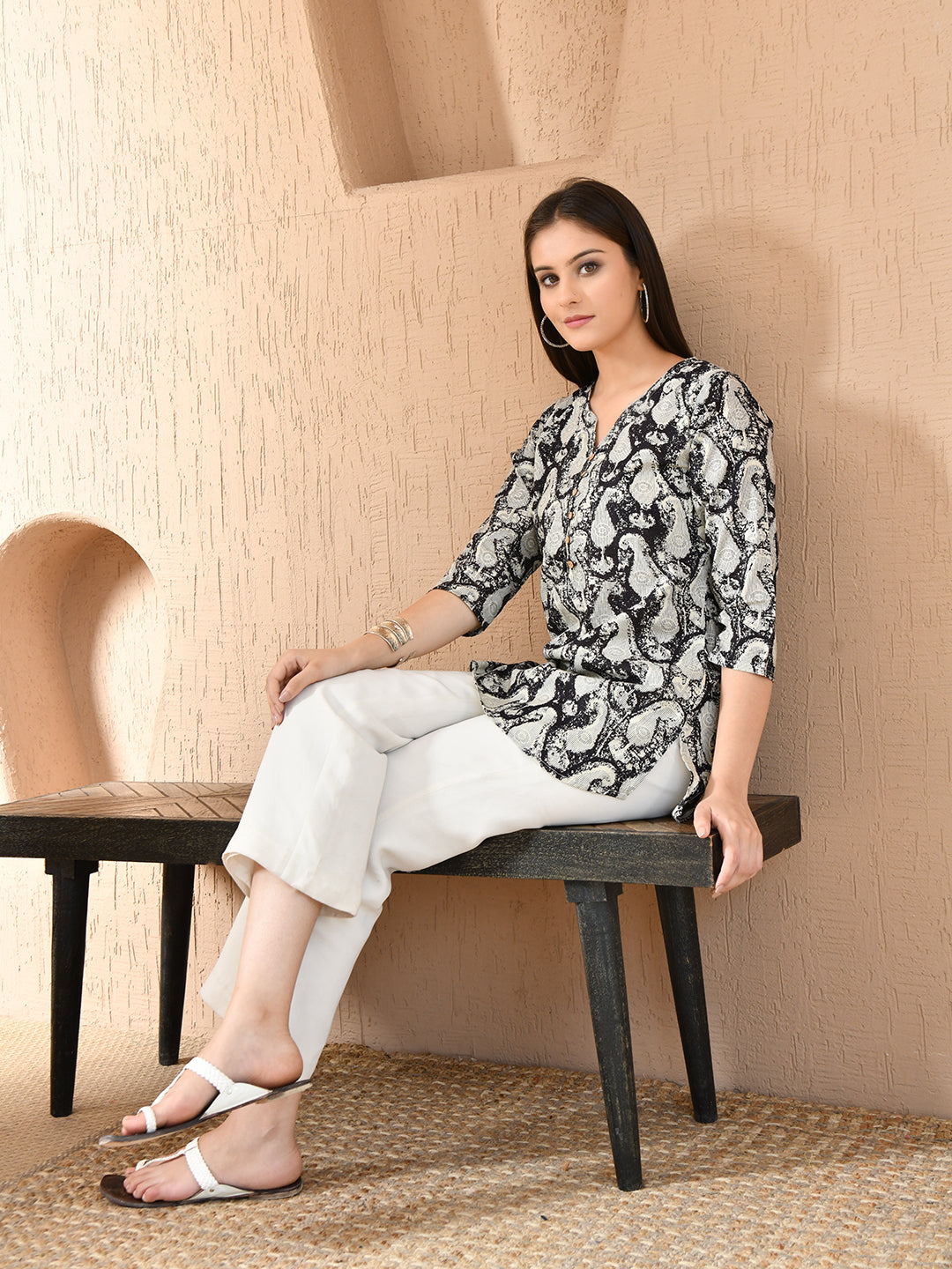 Black Motif Tunic