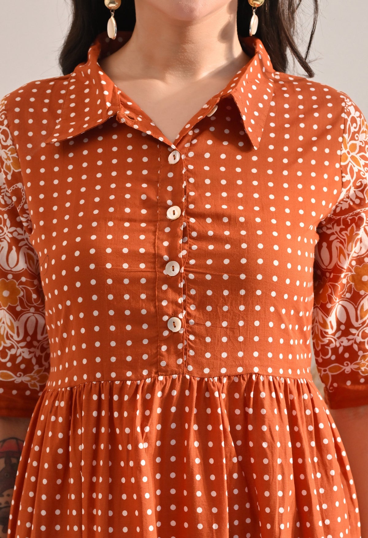 Kahwa Shirt Dress