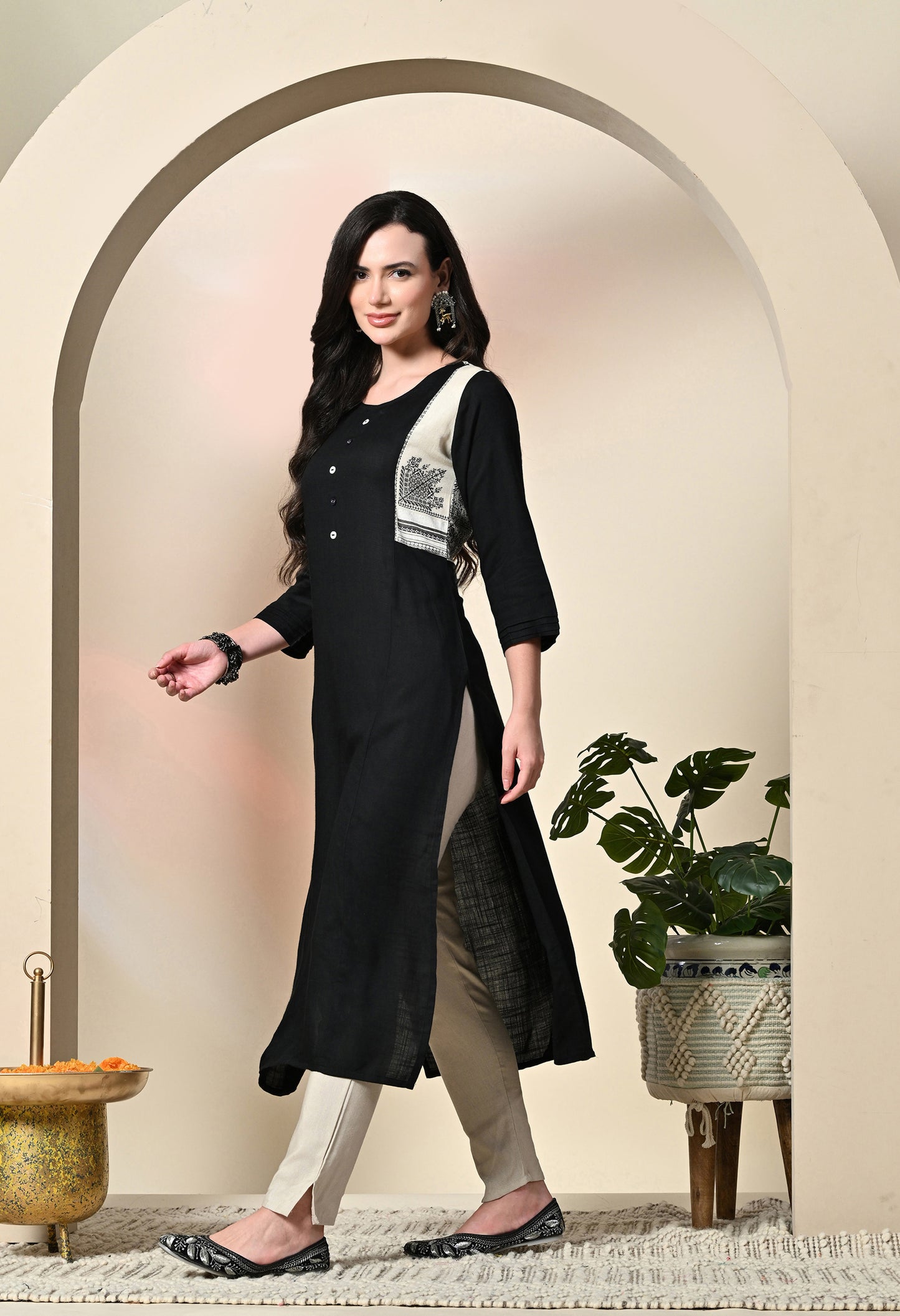 Night Queen Digital Kurta