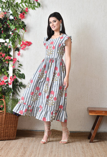 Gulnaar Motif Dress