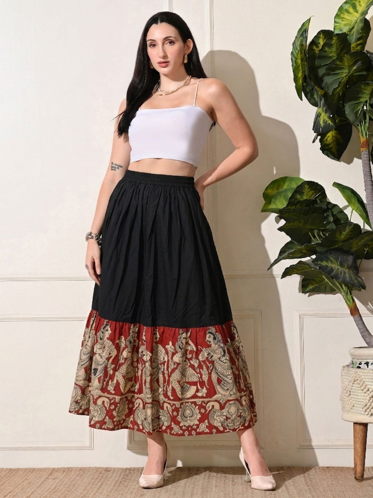 Kajal Bloom Skirt