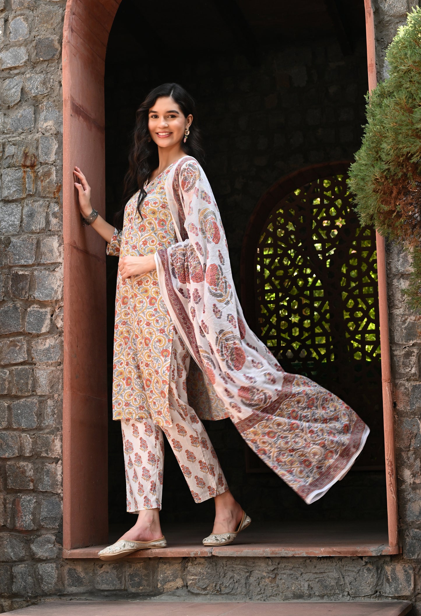 Florian 3 Piece Kurta Set