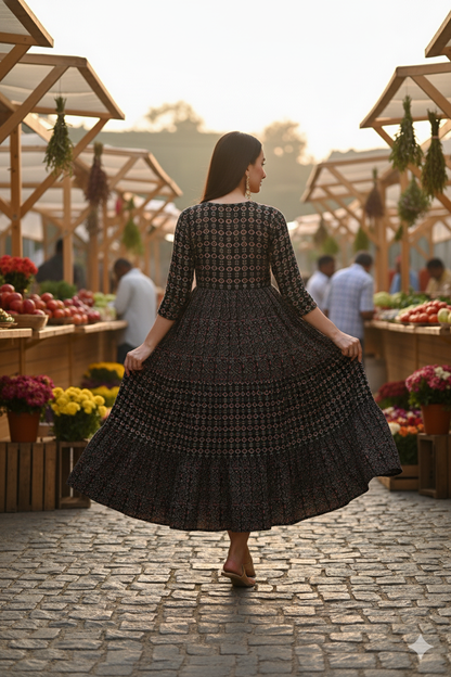 Heritage Flare Dress