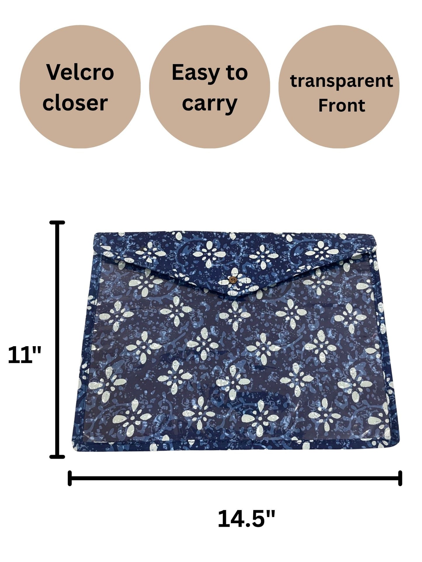 Ikat Trasparent Organizer