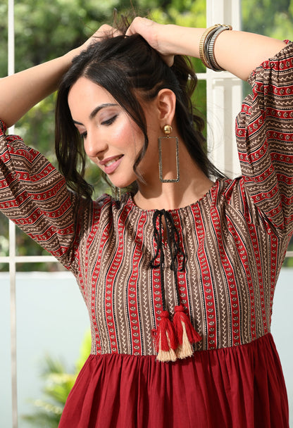 Geru Haveli Dress