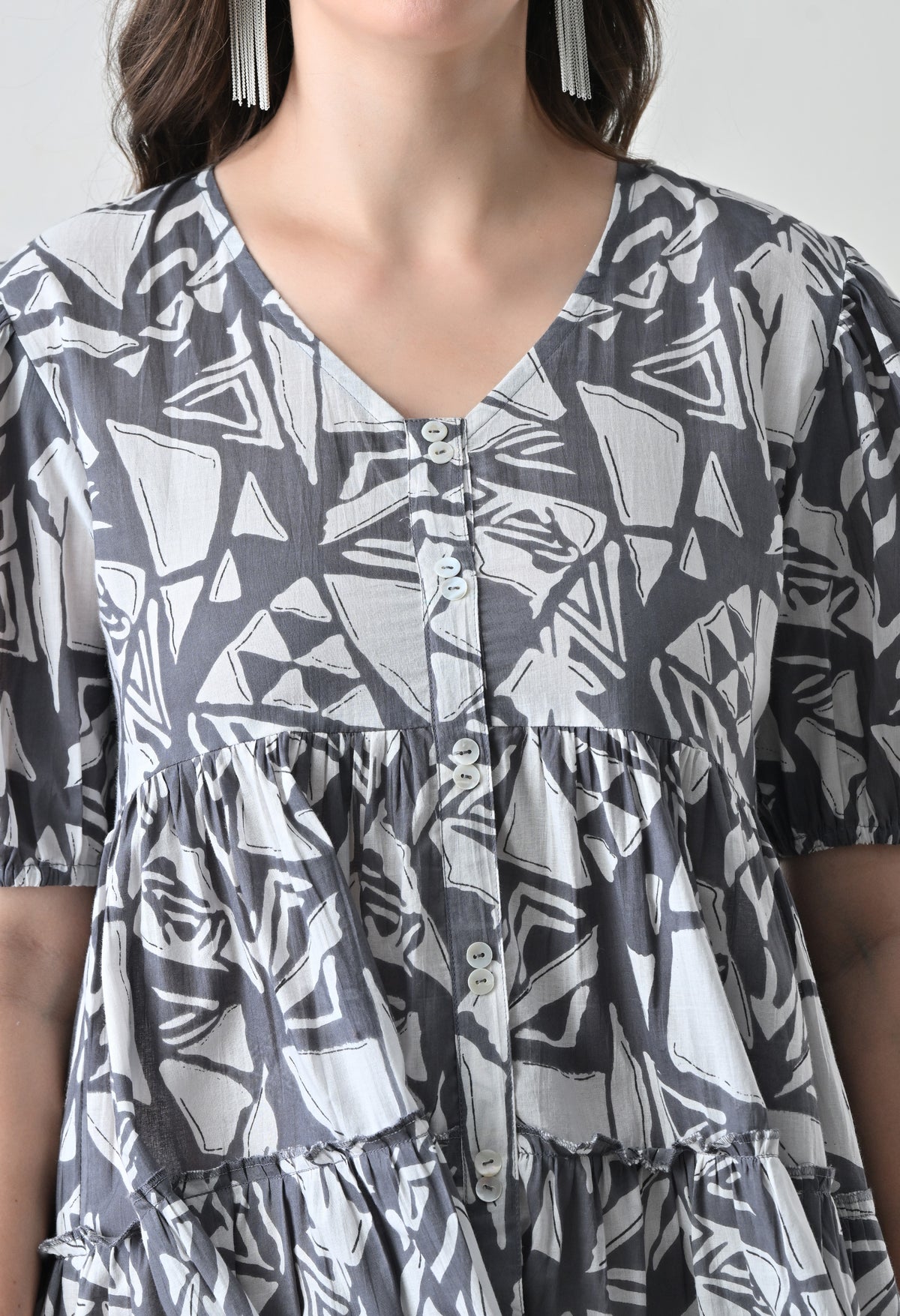 Electric Flare Dress