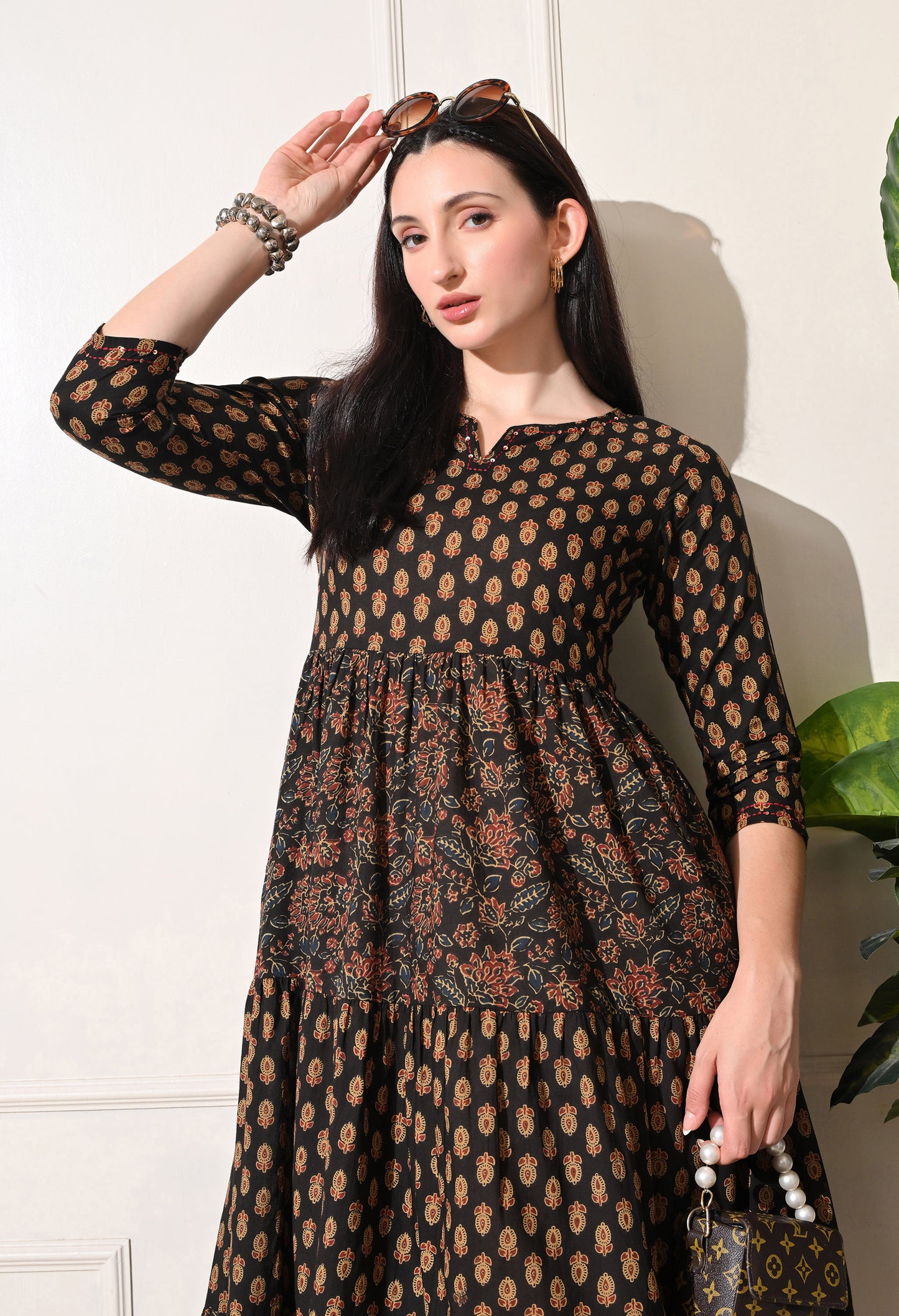 Artisanal Flare Dress