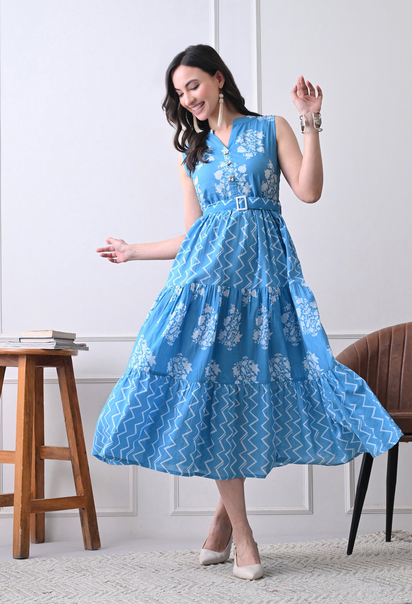 Aqua Wave Dress