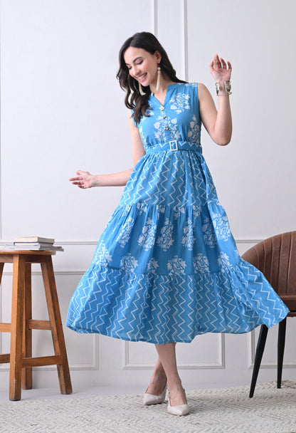 Aqua Wave Dress