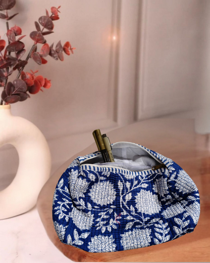 Blue Magnolia 3 Pc Pouch Set