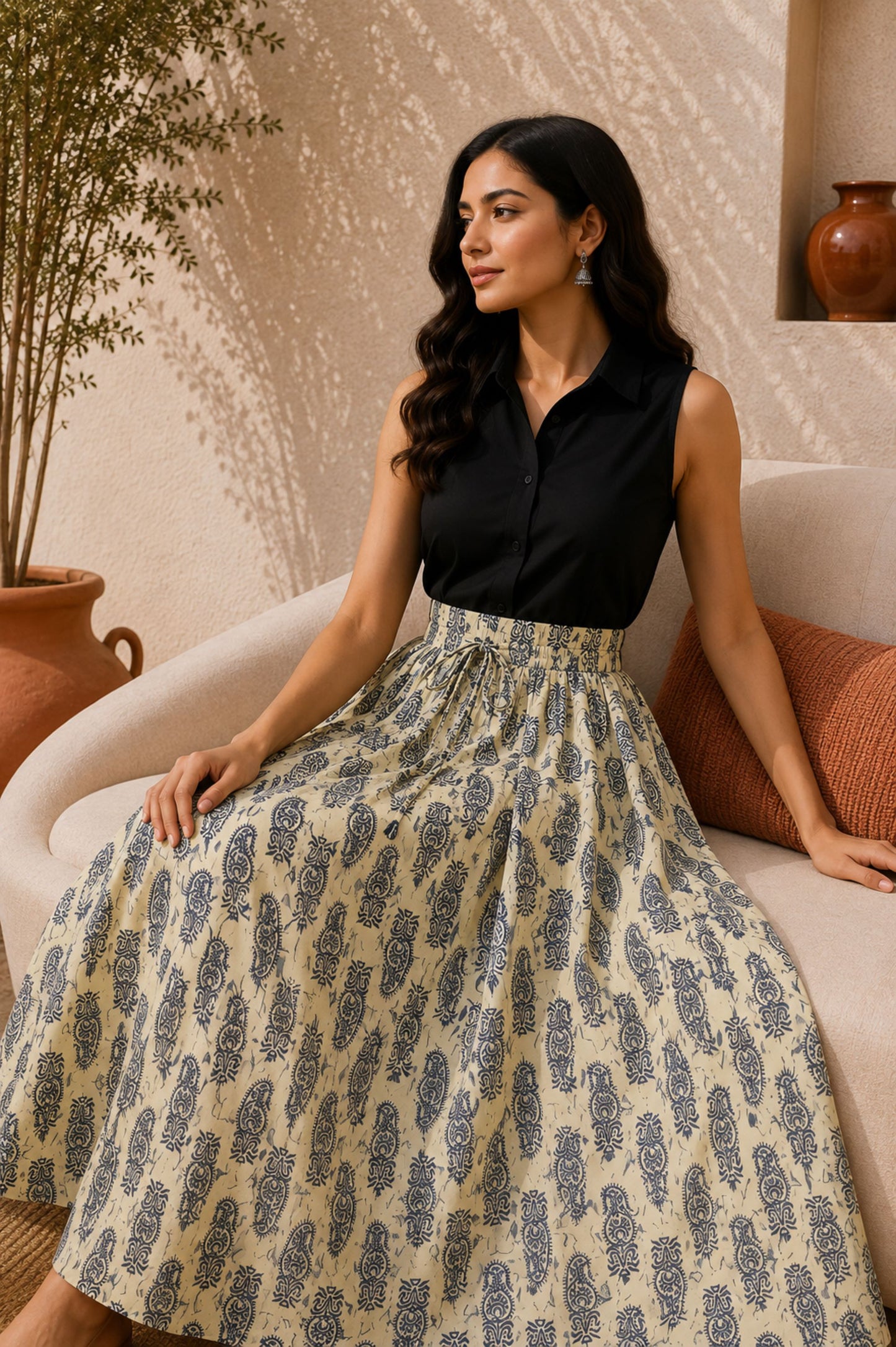 Gulbagh Skirt