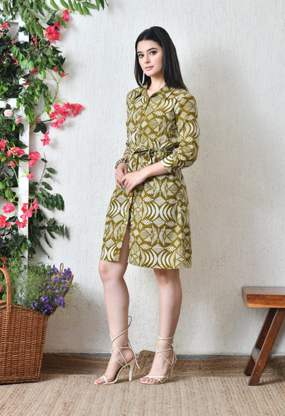 Boho Shirt Dress