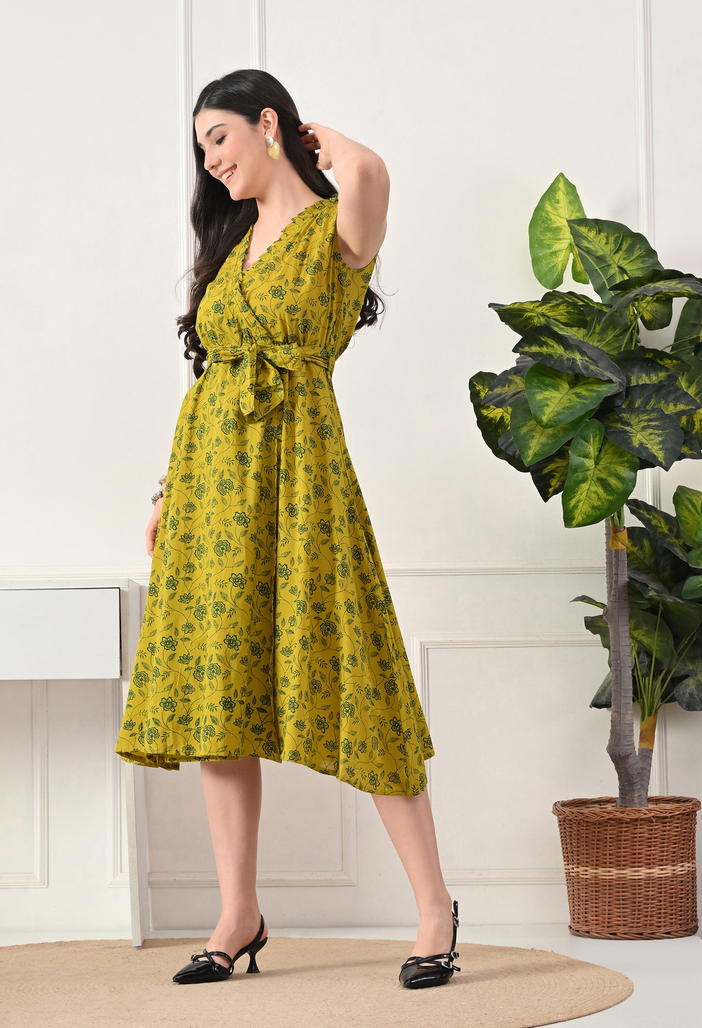 Cottage Wrap Dress