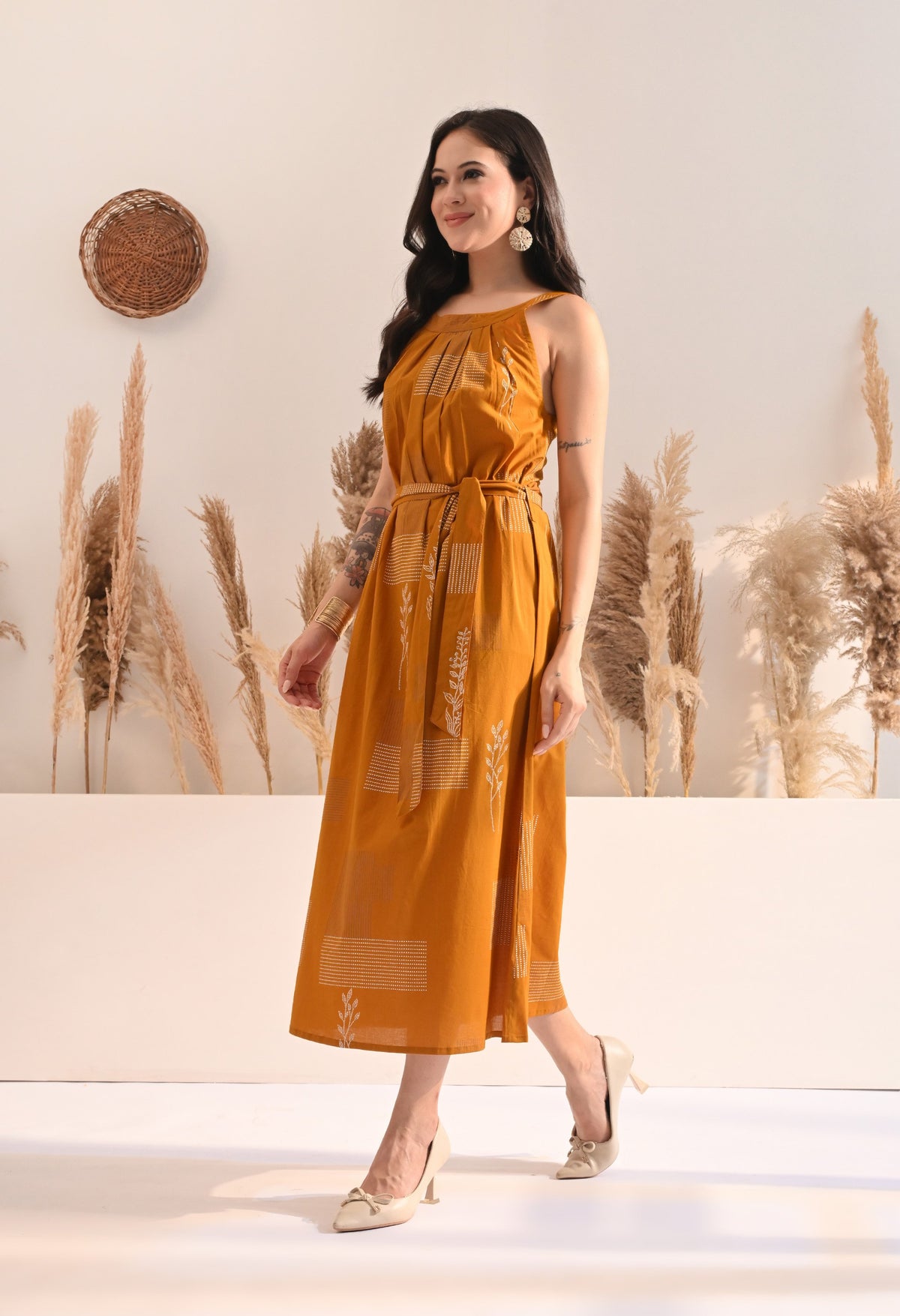 Golden Leaf Dress