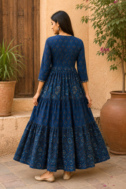 Artisanal Flare Dress