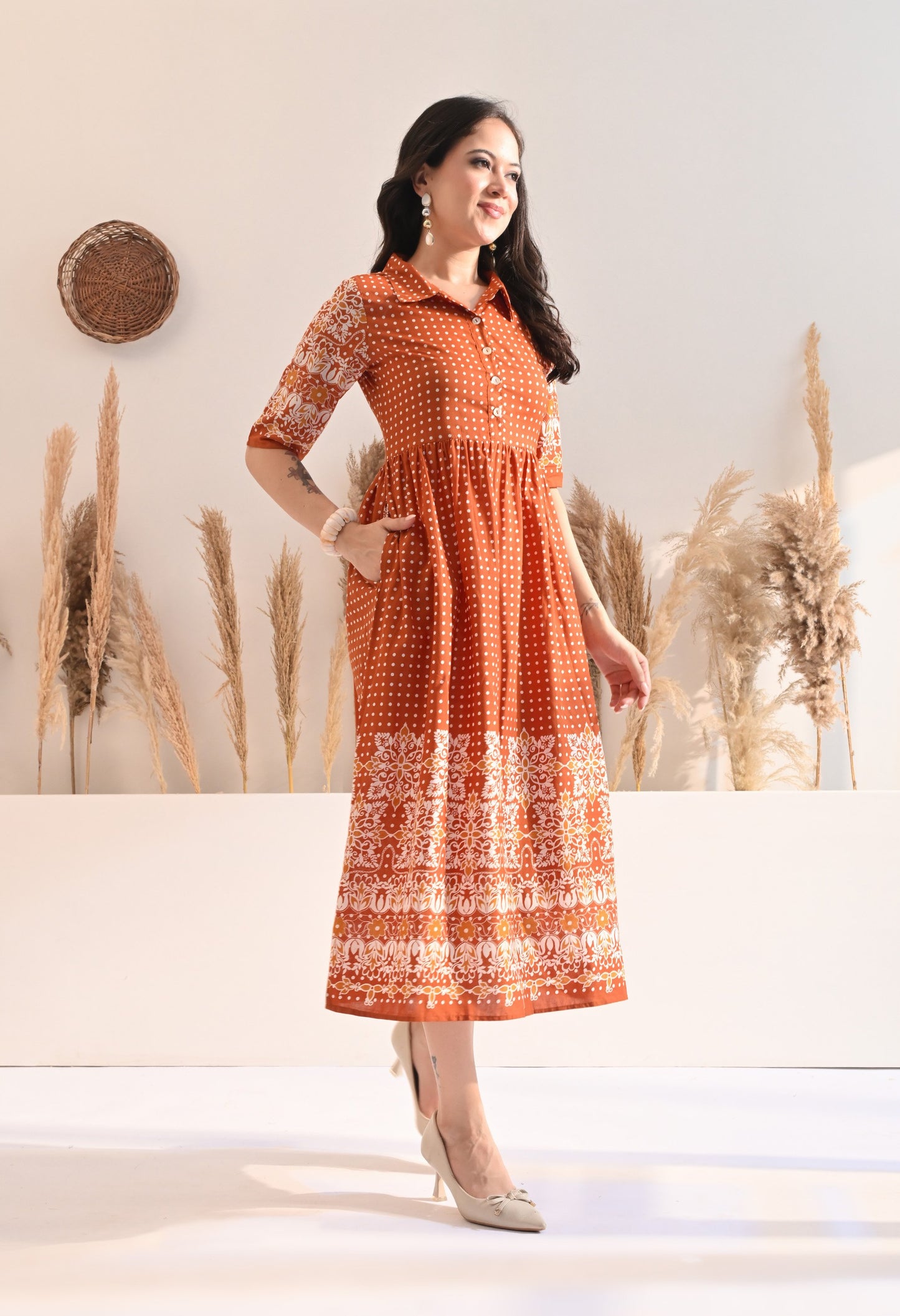 Kahwa Shirt Dress