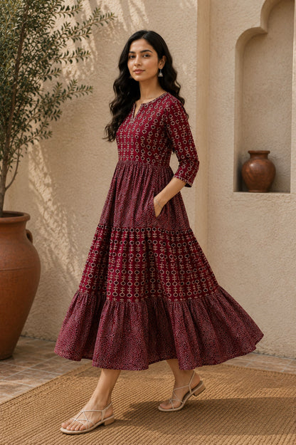 Heritage Flare Dress
