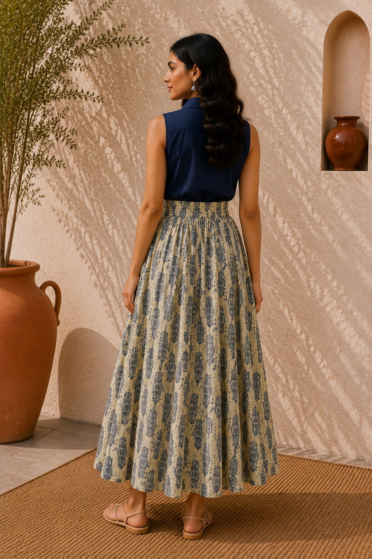 Gulbagh Skirt