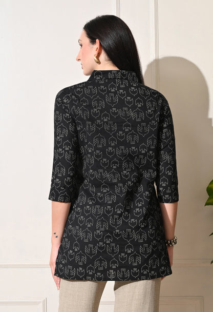 Black High Low Shirt