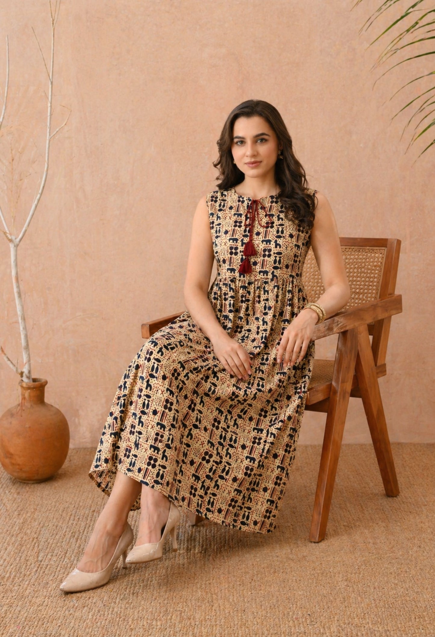 Artisanal Boho Dress