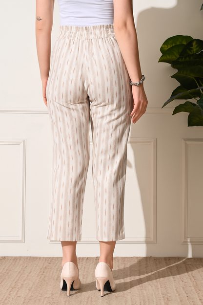 Mocha Ikat Trousers