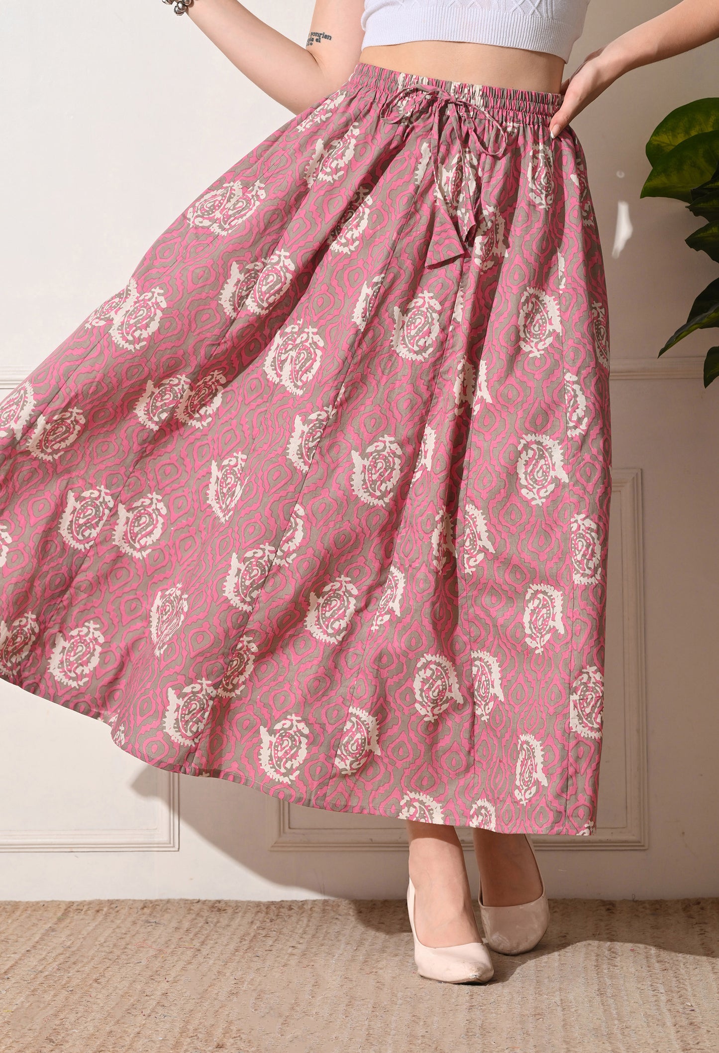 Block Butti Skirt