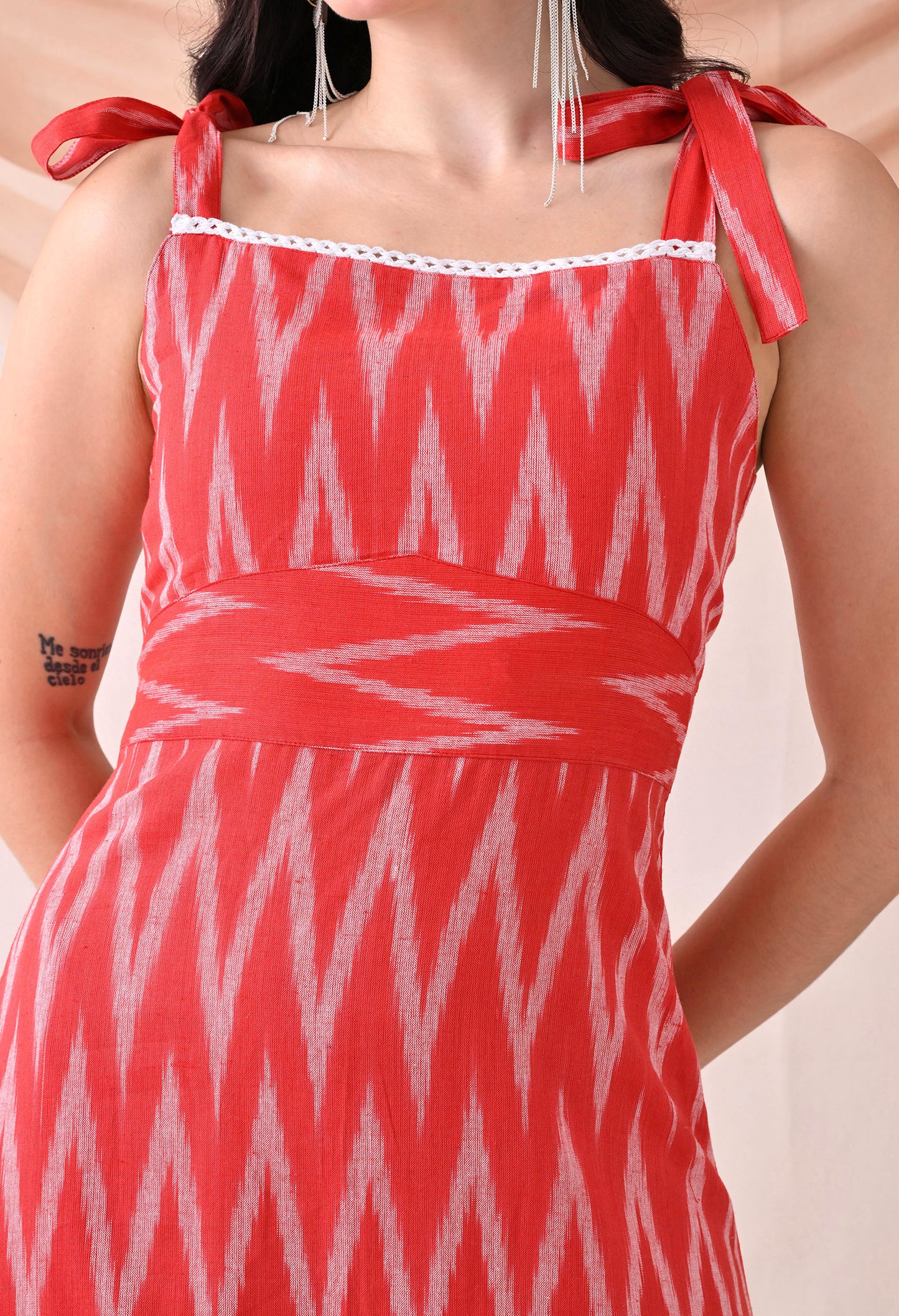 Artisanal Poppy Dress