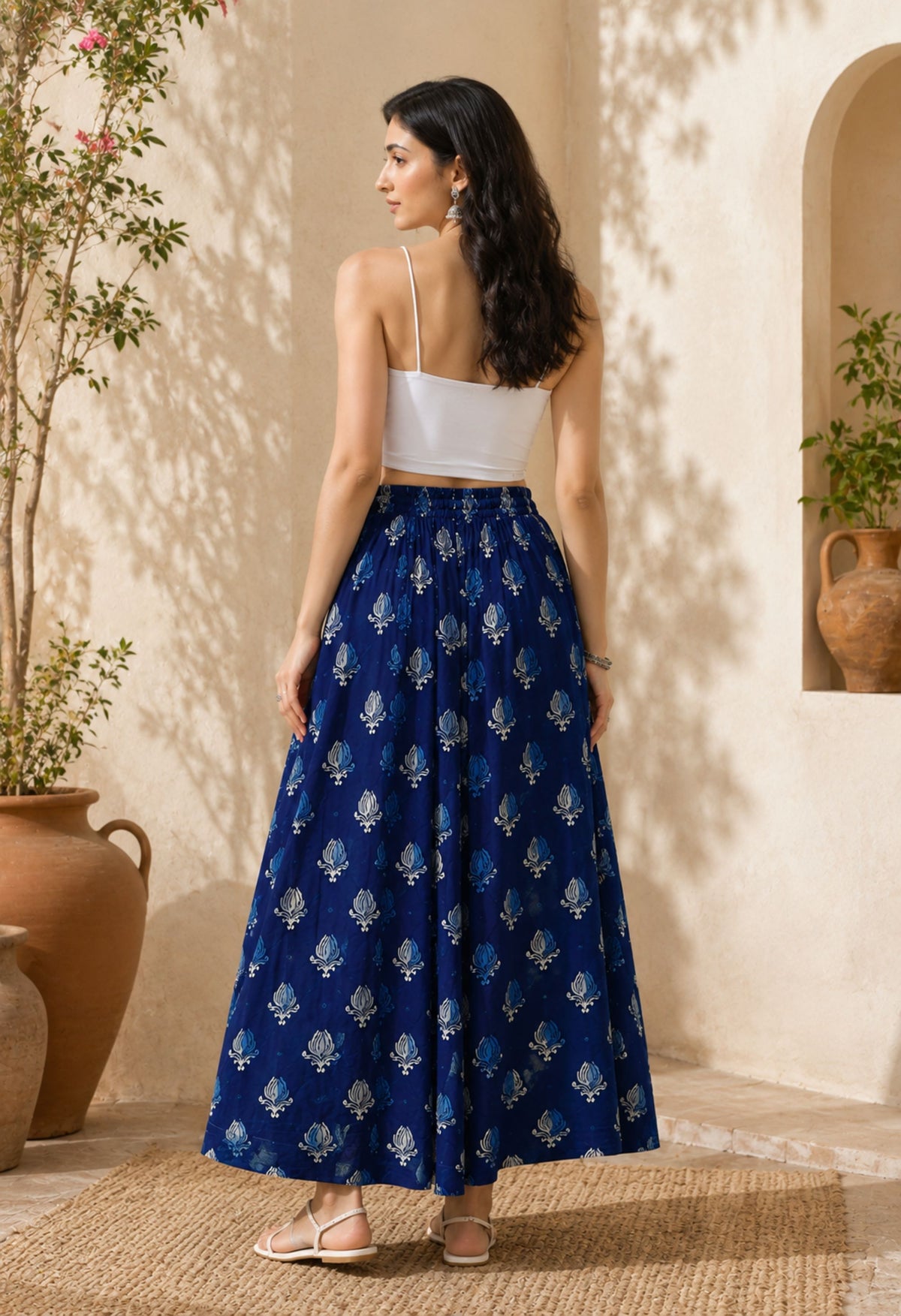 Indi Block Skirt