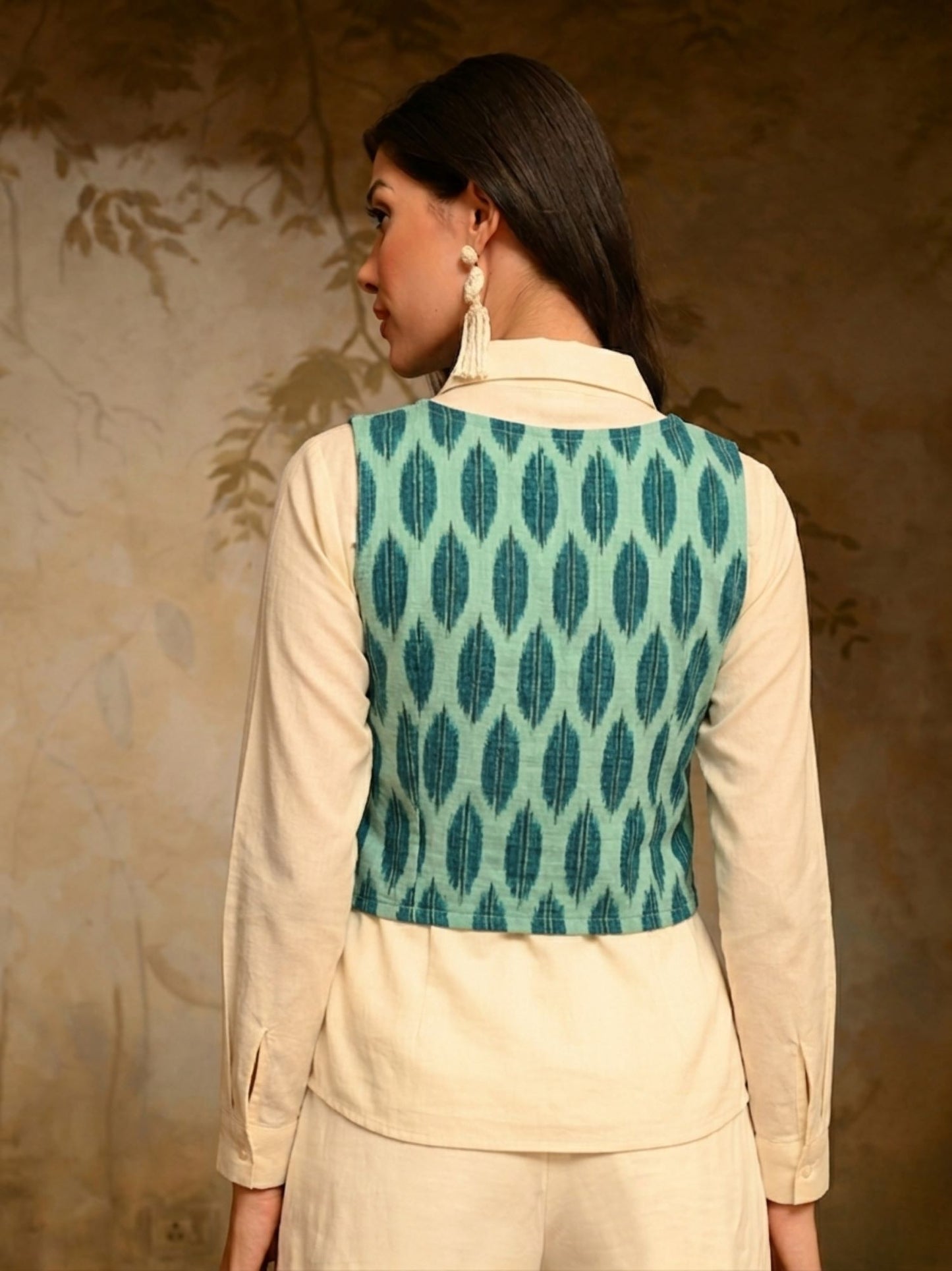 Ikat Waistcoat