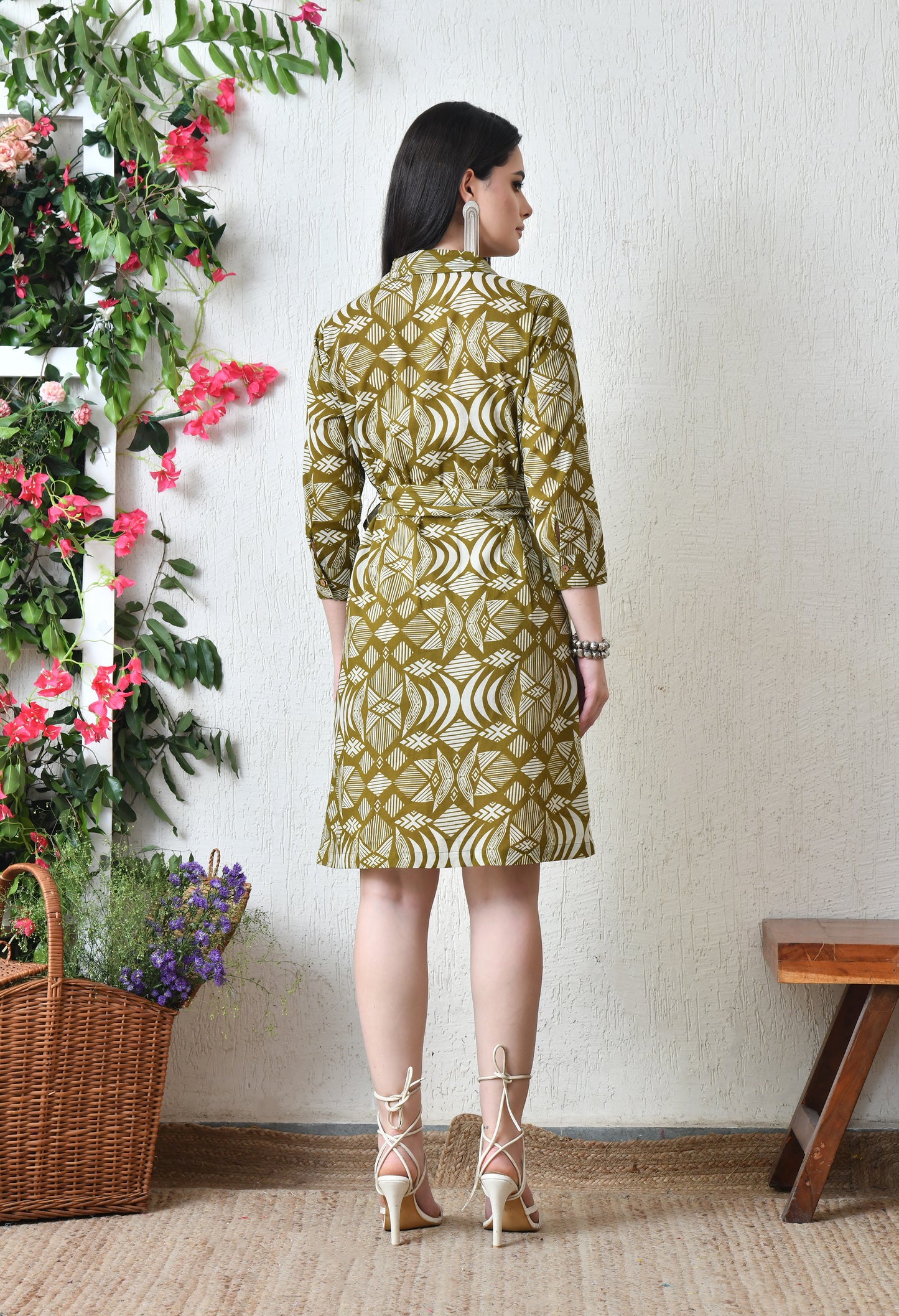 Boho Shirt Dress