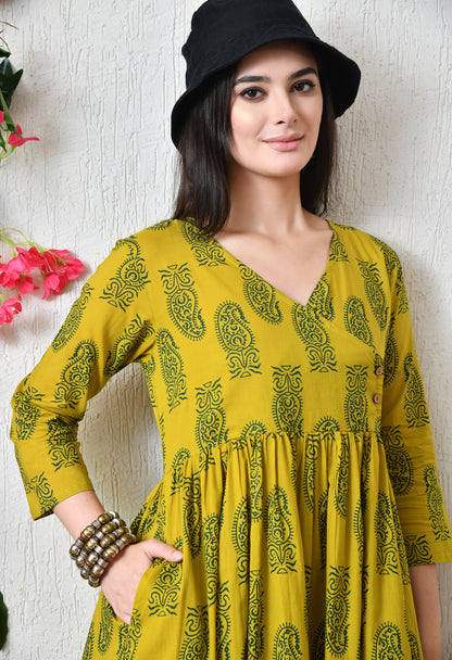 Green Grass dress