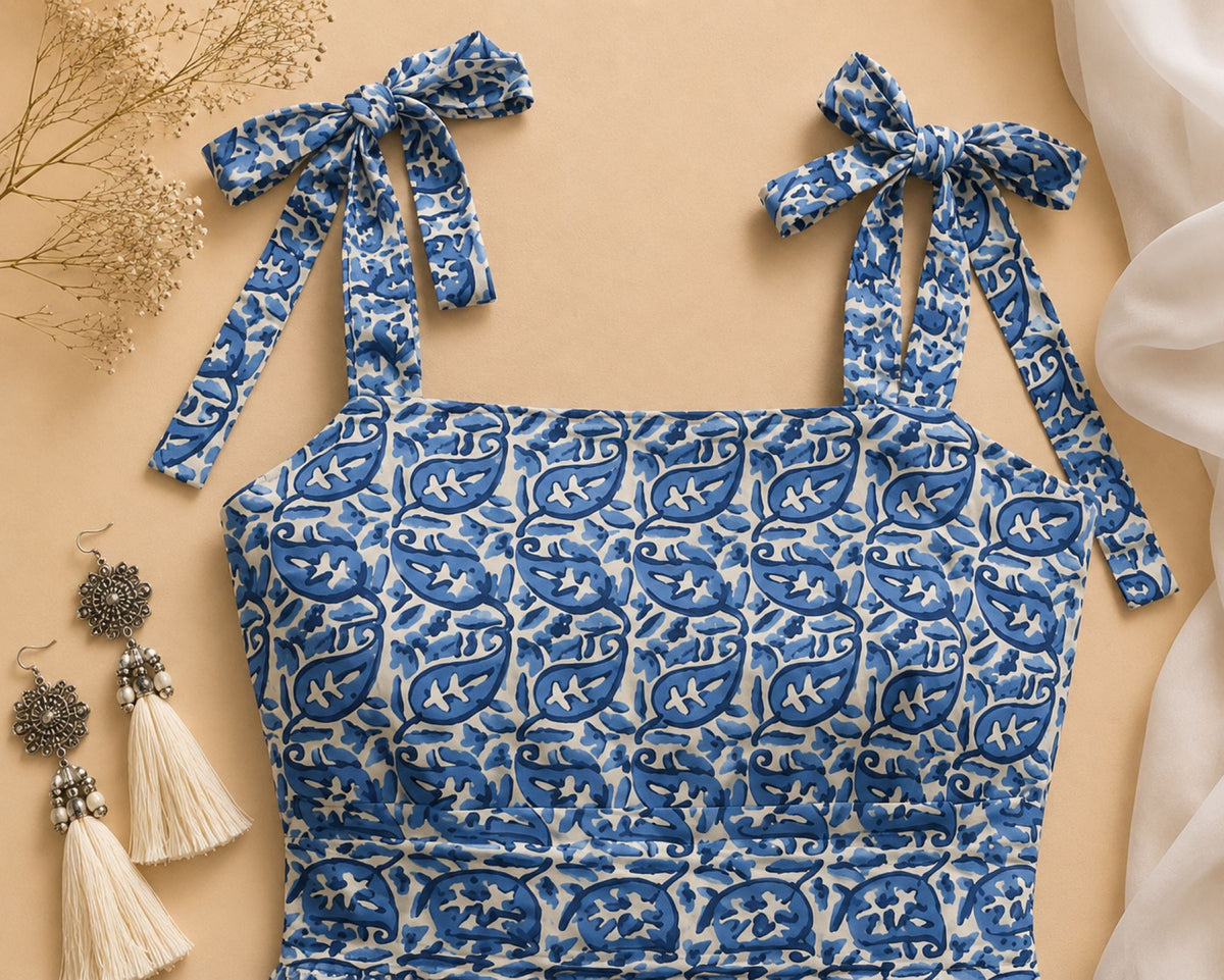 Metro Tie-up Dress