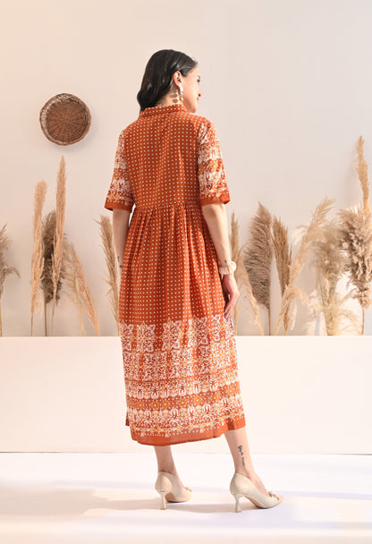Kahwa Shirt Dress