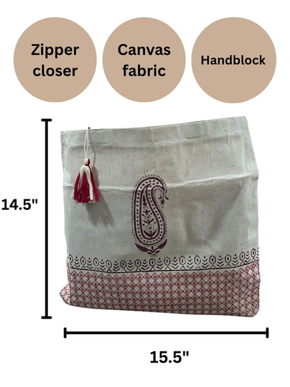 Canvas Handbloack Handbag