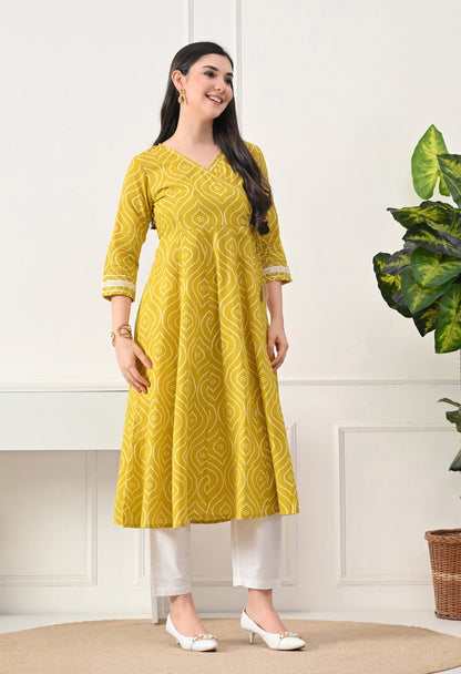 Sunshine Angrakha Kurta